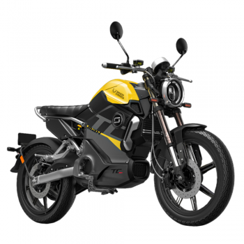 Электромотоцикл WHITE SIBERIA SUPER SOCO TC MAX (Жёлтый)
