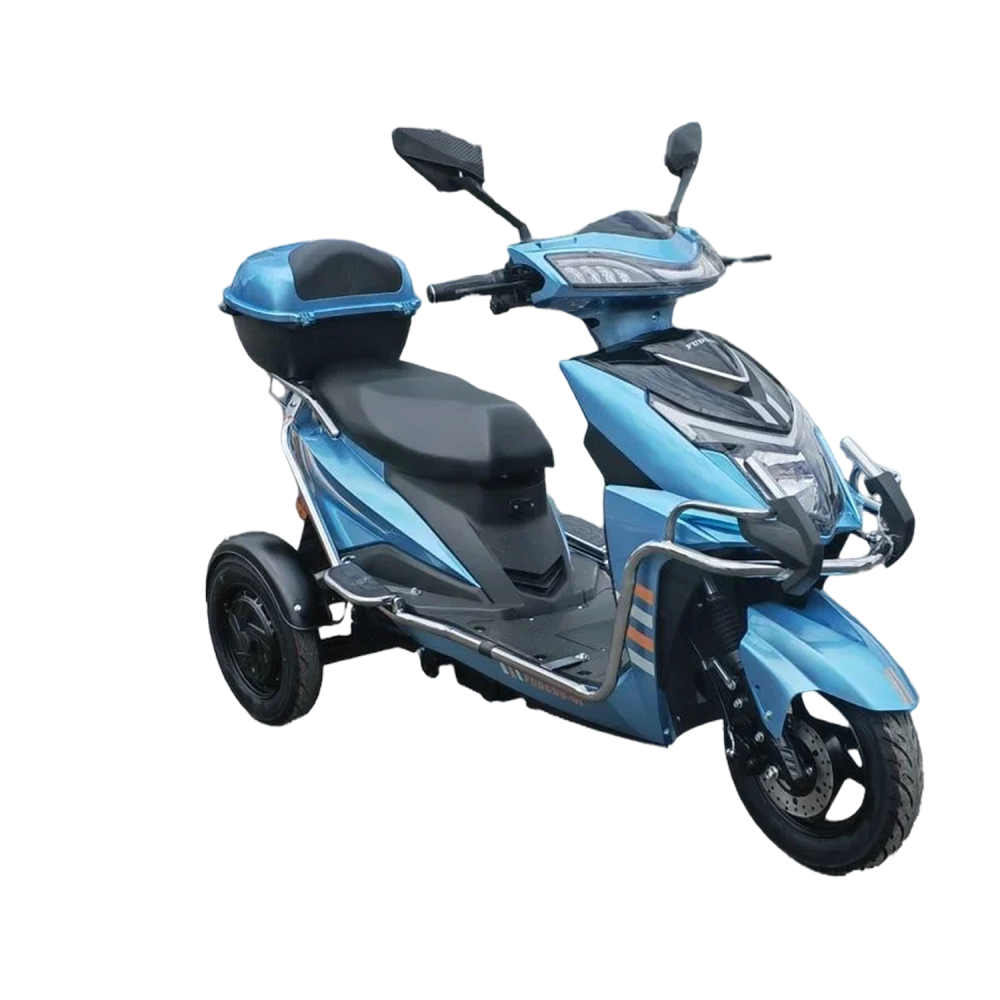 Электротрицикл FUDUDU Q1 голубой 2