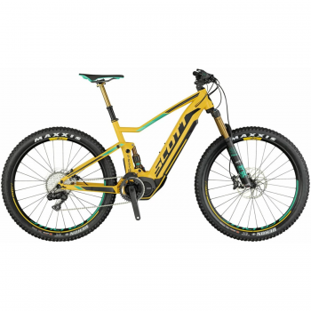 Электровелосипед Scott E-Spark 700 Plus Tuned желтый