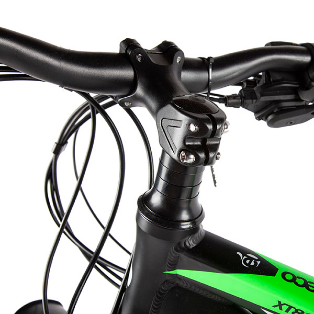 Электровелосипед Eltreco XT-800 NEW (черно-зеленый) 7