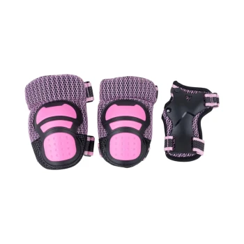 Набор защиты Tech Team Safe fit teens 4.0 Pink (розовый) размер M