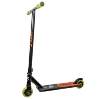 Трюковой самокат Novatrack WOLF 50 (El) Черно-оранжевый